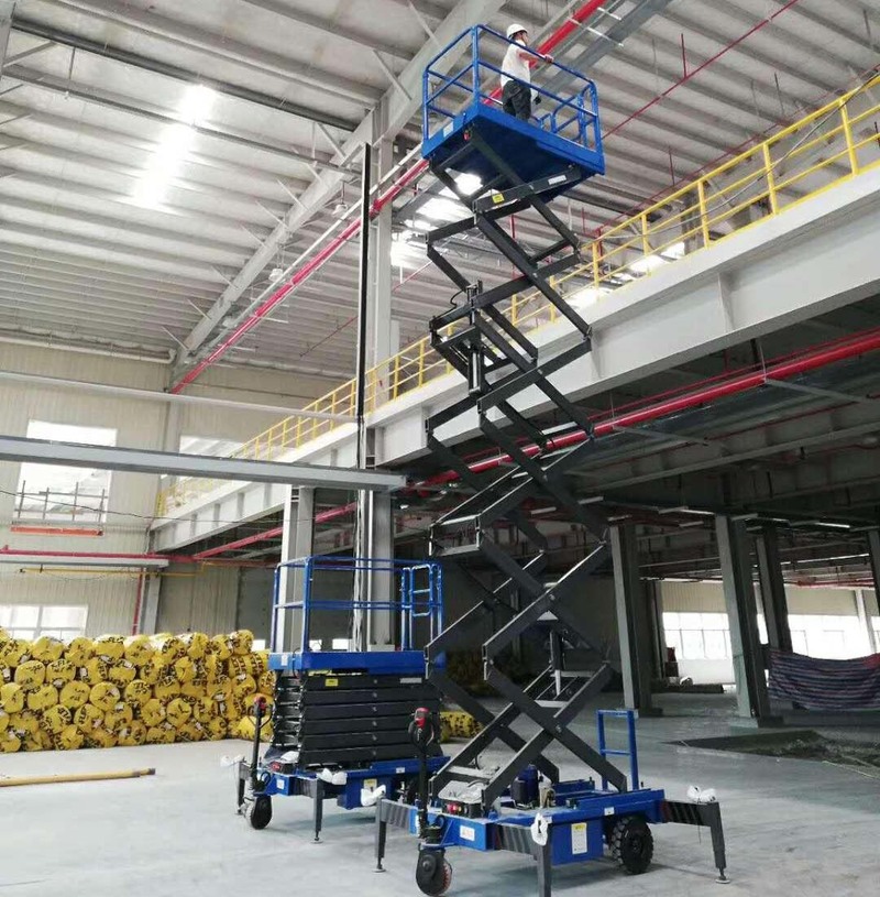 赤峰助力行走剪叉式高空作业平台